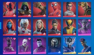 Conta Fortnite algumas skins raras