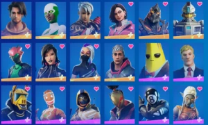 Conta Fortnite algumas skins raras