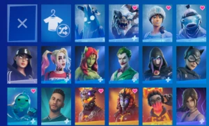 Conta Fortnite algumas skins raras