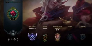 Conta Diamante 4 60% Win rate - League of Legends LOL