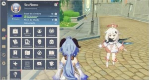 CONTA COM GANYU / AR 10 / GENSHIN IMPACT