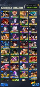 Conta de Dragon ball legends - Outros