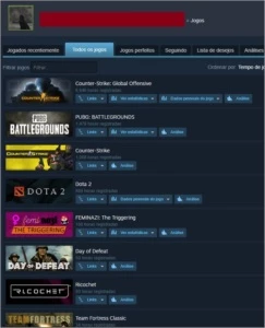 Conta Supremo, Level 115 Steam, 11 Medalhas - Counter Strike CS