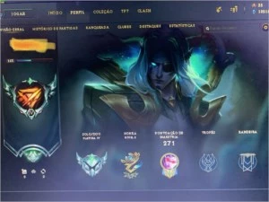 CONTA PLATINA IV 57 SKINS,38 EMOTES,78 CHAMPIONS,103 ICONES - League of Legends LOL