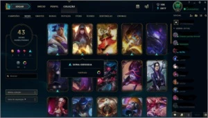 Conta lol gold I md5 paltina 56 champ 43 skins - League of Legends