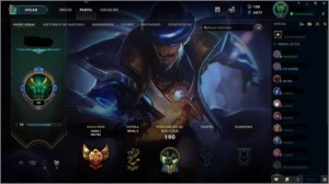 Conta lol gold I md5 paltina 56 champ 43 skins - League of Legends