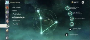 Conta AR 47 DILUC, CHILDE, KEQING, QIQI + - Genshin Impact