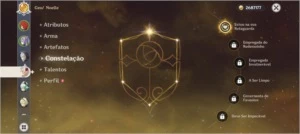 Conta AR 47 DILUC, CHILDE, KEQING, QIQI + - Genshin Impact