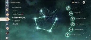 Conta AR 47 DILUC, CHILDE, KEQING, QIQI + - Genshin Impact