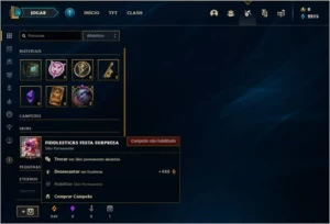 Conta platina 4 com 1 skin e 22 champs - League of Legends LOL