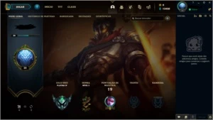 Conta LoL, Platina IV, 70% de Win Rate - League of Legends
