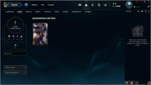Conta LoL, Platina IV, 70% de Win Rate - League of Legends