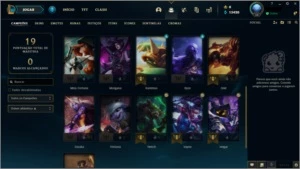 Conta LoL, Platina IV, 70% de Win Rate - League of Legends