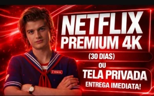 NETFLIX 4K TELA PRIVADA 30 DIAS! - ENTREGA AUTOMÁTICA! - Assinaturas e Premium