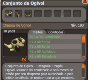 [PROMOÇÃO] set ogivol HELIOBOROS - Dofus