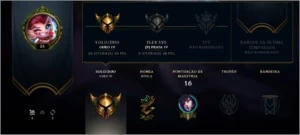 🔥 CONTA ACC LEAGUE OF LEGENDS GOLD IV C/ LUX CÓSMICA 🔥 LOL
