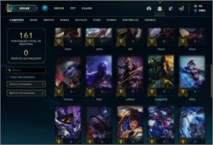 Conta unranked - League of Legends LOL