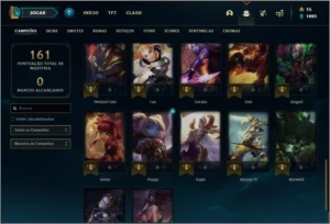 Conta unranked - League of Legends LOL