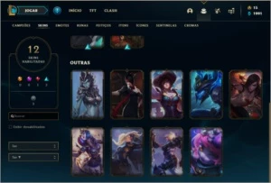 Conta unranked - League of Legends LOL
