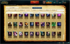 conta lol gold 1 - League of Legends