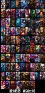 conta lol gold 1 - League of Legends