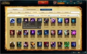 conta lol gold 1 - League of Legends
