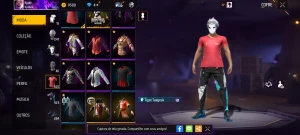 Conta Free fire com angelical