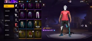 Conta Free fire com angelical