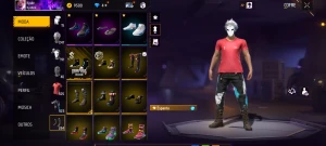 Conta Free fire com angelical
