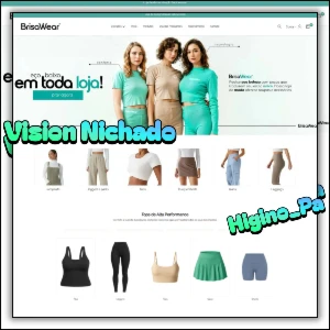 Tema Shopify Vision Nichado CSS Checkout Yampi Brindes Aulas - Outros