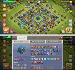 Cv12 Semi Full Bem Upado Th12 Barato - Clash of Clans
