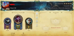 Conta na MD10 (Platina SS passada) - League of Legends LOL