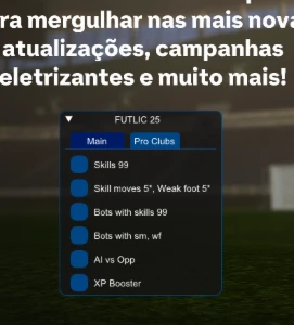 cheat crackeado pro clubs fc25 - Outros