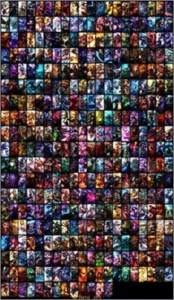 Conta league of legends todos champs 374 skins LOL