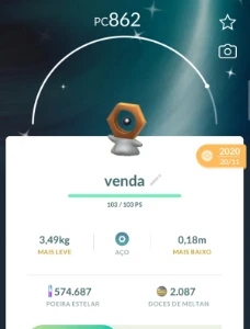 Meltan Shiny - Pokemon GO