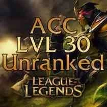 Encomenda de contas de League Of Legends LOL