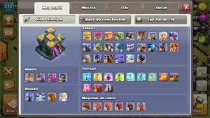 CONTA CV14 PRATICAMENTE FULL CLASH OF CLANS
