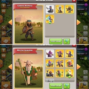 CONTA CV14 PRATICAMENTE FULL CLASH OF CLANS