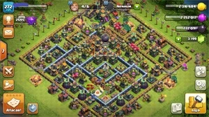 CONTA CV14 PRATICAMENTE FULL CLASH OF CLANS