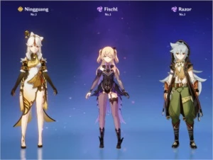Razor / Ningguang Ar 7 - Genshin Impact