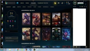 CONTA LOL BARATA JA FOI PLATINA LVL 118. - League of Legends