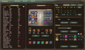 3 CONTAS EM UMA LEVEL UP TOP - Perfect World PW