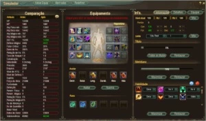 3 CONTAS EM UMA LEVEL UP TOP - Perfect World PW