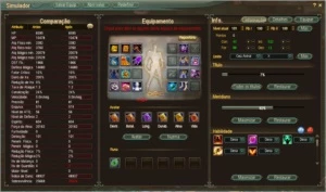 3 CONTAS EM UMA LEVEL UP TOP - Perfect World PW
