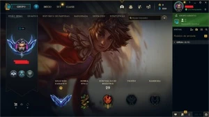 Conta diamante Email não Confirmado 70 WIN RATE - League of Legends LOL