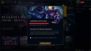 Conta diamante Email não Confirmado 70 WIN RATE - League of Legends LOL