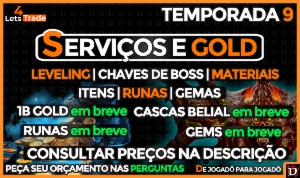  Diablo 4 Gold |Services | Leveling | Runas | Temporada 9 - Blizzard