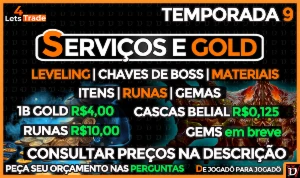  Diablo 4 Gold |Services | Leveling | Runas | Temporada 9 - Blizzard