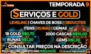  Diablo 4 Gold |Services | Leveling | Runas | Temporada 9