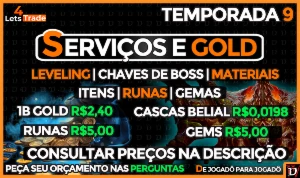  Diablo 4 Gold |Services | Leveling | Runas | Temporada 9